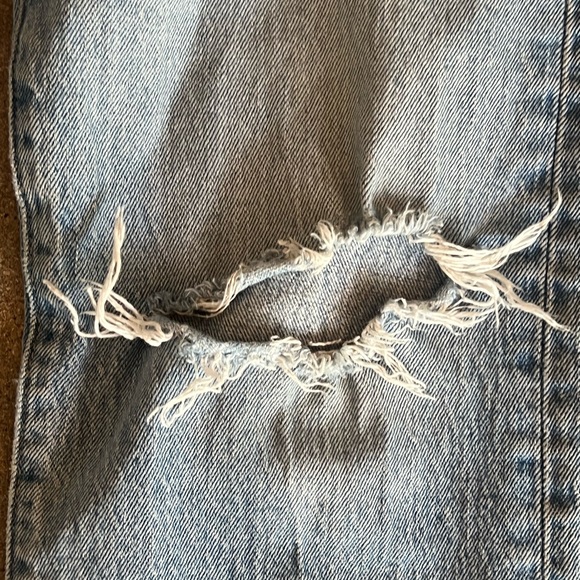 Levi’s Wedgie Straight Leg Cropped Jeans, Sz 27 - Picture 3 of 5